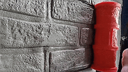 Build The Wall Paint Brush Rolling GIF