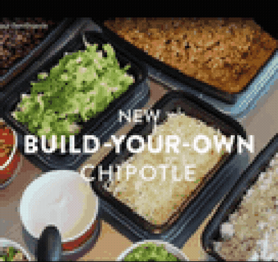 Build-Your-Own Chipotle Food Containers GIF
