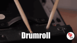 Building Anticipation Drum Roll GIF