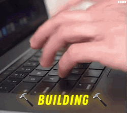 Building K Money Tweeting GIF