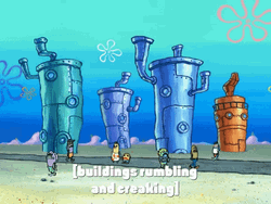 Building Rumbling And Creaking GIF