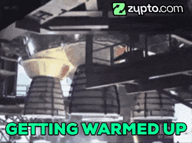 Building Saying Getting Warmed Up