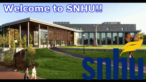 Building Saying Welcome To SNHU GIF