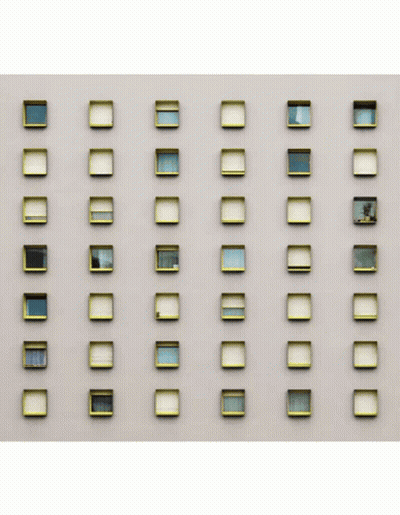 Building With Many Square Windows GIF