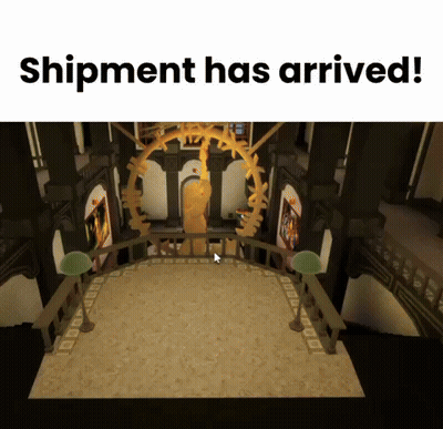 Building With Shipment Has Arrived GIF