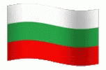 Bulgaria Flag White Background