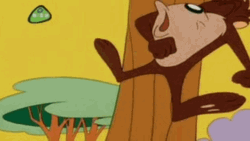 Bulging Eyes Tasmanian Devil GIF