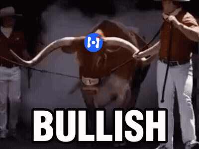 Bull Pulled By Two Men Bullish GIF
