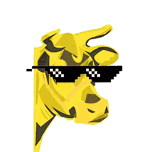 Bull Wearing Sunglasses Eid Sticker