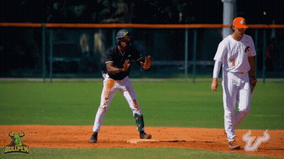 Bullpen Baseball Team Playing Game On Field GIF