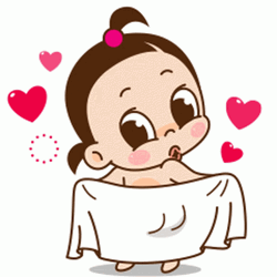Bum Cute Little Girl GIF