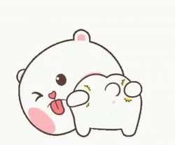 Bum Puffy Bear GIF