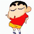 Bum Shin-Chan Dance GIF