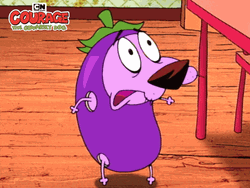 Bummed Courage The Cowardly Dog GIF
