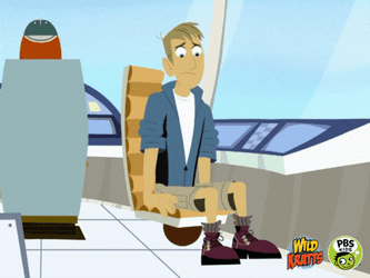 Bummed Wild Kratts Martin MK GIF