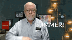 Bummer Old Man Reaction GIF