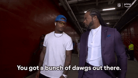 Bunch Of Dawgs Two Guys Talking GIF
