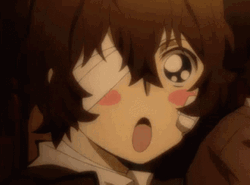 Bungo Stray Dogs Cute Anime Boy Osamu Dazai GIF