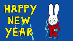 Bunny Celebrated Lunar New Year GIF