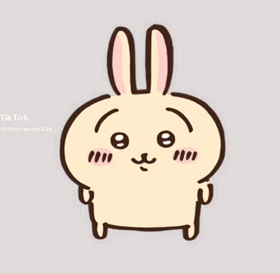 Bunny Giving Thumbs Down GIF