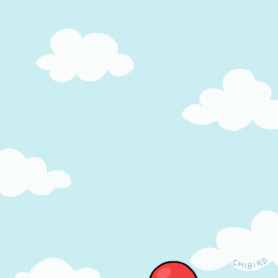 Bunny Holding Red Balloon Your Smile Lights Up The Whole Sky GIF