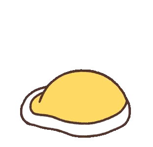 Bunny Holding Yellow Object On Head Sticker