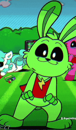 Bunny Hoppy Hopscotch GIF