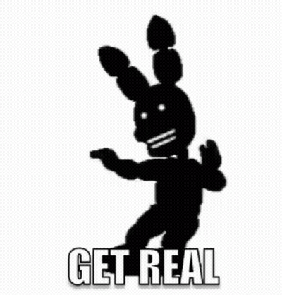 Bunny Rabbit Silhouette Get Real GIF