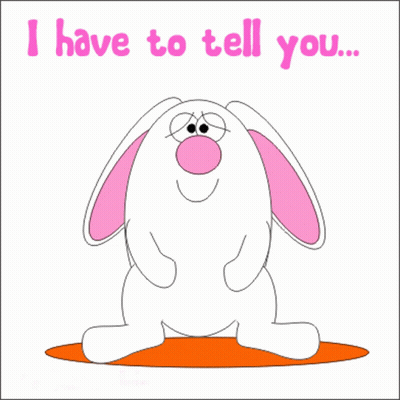 Bunny Saying I Miss You GIF