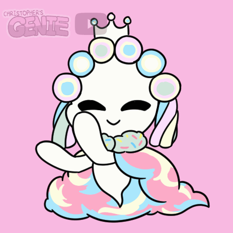 Bunny With Crown Christopher's Genie GIF