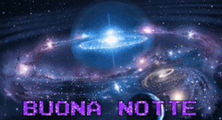 Buonanotte Starry Galaxy  GIF
