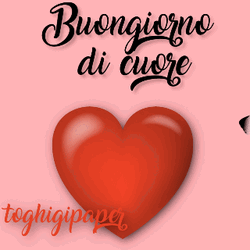 Buongiorno Butterfly On Heart Computer Graphics GIF