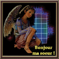 Buongiorno Glittery Angel Wings Visual Art GIF