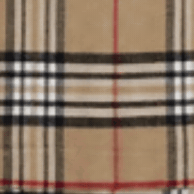 Burberry Plaid Fabric Close Up GIF