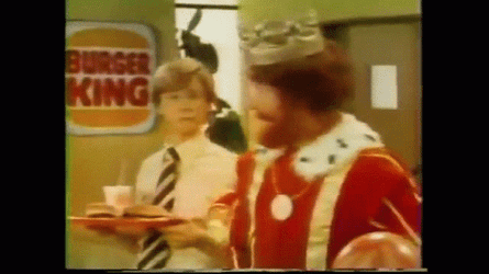 Burger King Cape Whopper  GIF