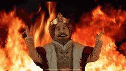 Burger King On Fire GIF