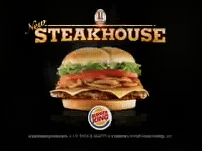 Burger King Steakhouse Advertisement GIF