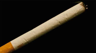 Burning Cigarette Close Up GIF