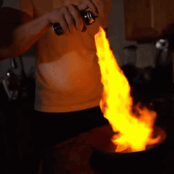 Burning Egg On Fire GIF