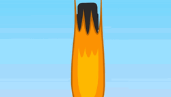 Burning Pencil Talk GIF