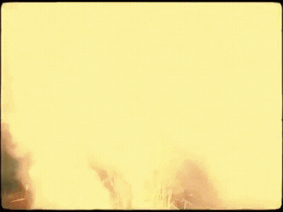 Burning Tree With Smoke GIF