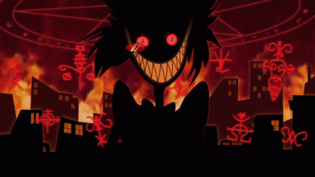 Burning Village Alastor Hazbin Hotel GIF