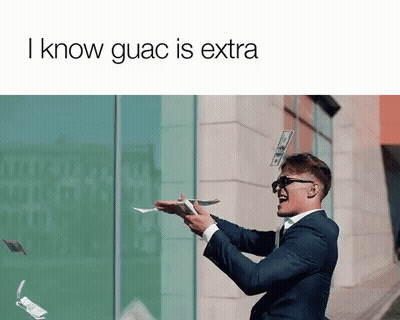 Burrito Wrapped In Foil With Scythe Wants Chipotle GIF