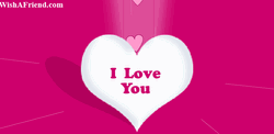 Bursting Heart My Love Pink Background  GIF