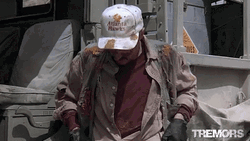 Burt Gummer Draw Guns GIF