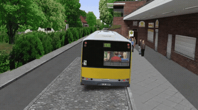 Bus Number 130 On Back GIF