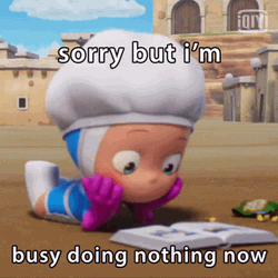 Busy Doing Nothing GIF