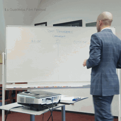 Busy Monday Office Think Tank GIF