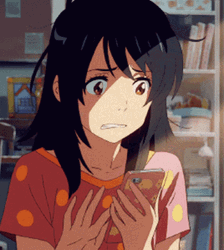 Busy Scared Texting GIF