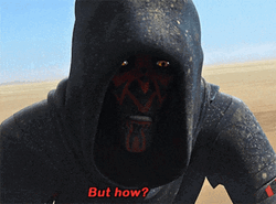 But How Star Wars Maul GIF